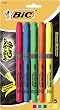 BIC Brite Liner Grip Highlighter, Chisel Tip, Assorted, 5 Highlighters (12 Packages of 5 Highlighters)
