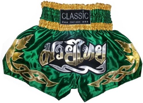 Classic Muay Thai Kick Boxing Shorts : CLS-008 Size XXL