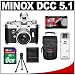 Minox DCC 5.1 Classic Digital Camera with 8GB Card + Case + Accessory Kit