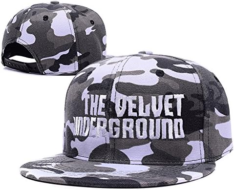 LIFA The Velvet Underground Band Camo Cap Embroidery Camouflage Snapback Hat