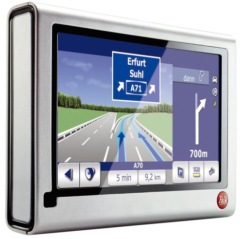 Falk F8 2nd Edition Navigationssystem (Europa, TMC, Sprachsteuerung, Bluetooth, Diebstahls Preisvergleich