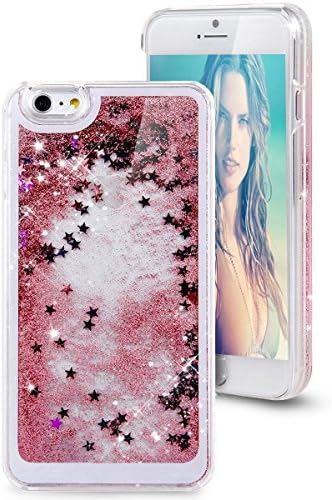 iPhone 6 Case, iPhone 6S Case, VIM Shop® [3D Bling Glitter Sparkle] Hard Plastic Cases For iPhone 6/6S (4.7 Inch) [Pink]