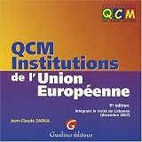 QCM Institutions de l Union européenne