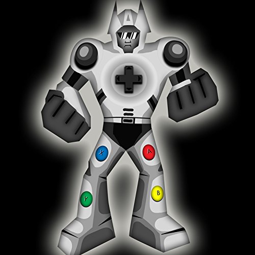 “Playbot” Funny Robot Video Game Controller – Vinyl Sticker