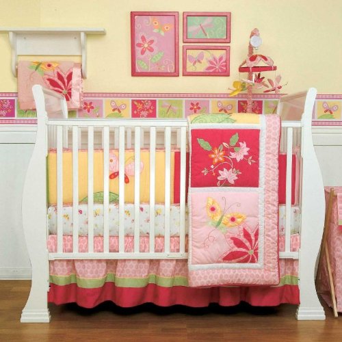 Tiger Lily - 6 PIECE CRIB SET