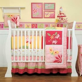 Tiger Lily - 6 PIECE CRIB SET