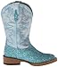 Roper Square Toe Glitter Floral Western Boot (Toddler/Little Kid)