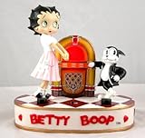 Betty Boop Polyresin Miniature Figural AM/FM Radio LED