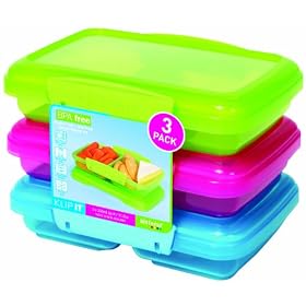 Sistema split Storage Container, 350ml, Coloured, 3 Pack