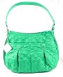 Vera Bradley Gramercy Purse Handbag Nylon Green