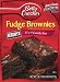 Betty Crocker Fudge Brownies, Family Size, 18.3-Ounce Boxes (Pack of 12)