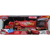 Disney/PixarCARSMovie1:55DieCastCarSeries4Race-O-RamaExclusiveTeamRust-Eze(MackHauler,LightningMcQueenandMyNameisNotChuck)