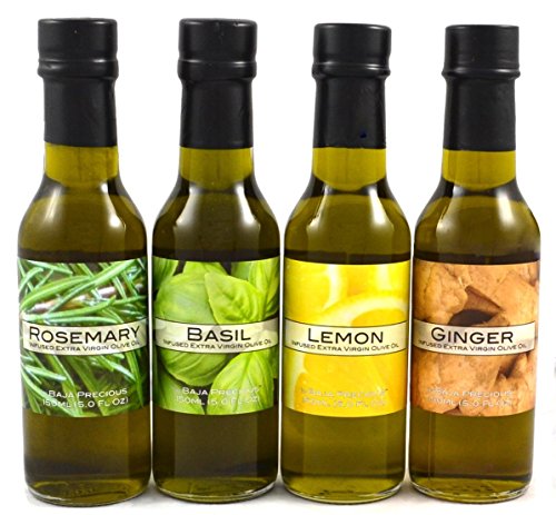 Baja Precious Quartetto: Rosemary, Basil, Lemon, Ginger (Pack of 4 x 150ml Bottles)