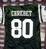 Wayne Chrebet Autographed/Hand Signed Jersey (New York Jets, Green #2) JSA