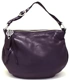 Coach Ali Mahogany Brown Large Leather Hobo Bag - 13655