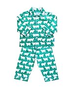 Toby Tiger Pijama Pjtsheep (Verde)