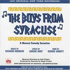 The Boys From Syracuse (1997 Studio Cast)