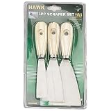 Buy 3PC SCRAPER WOOD HANDLE 25-50-75MM by ToolUSA