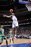 Boston Celtics v Philadelphia 76ers: Thaddeus Young Photographic Poster Print by David Dow, 12x18