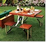 Portable Wooden Picnic Table