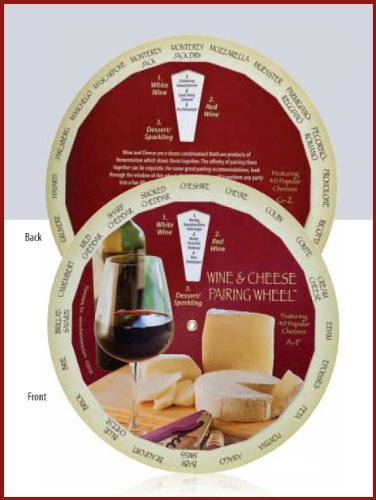 Bar Tool: Wine & Cheese Combination Pairing Wheel