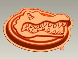 Florida Gator Silicone Cake Pan & Stand