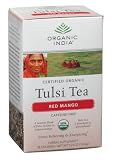 Organic India Tulsi Red Mango, 19-Ounce Boxes (Pack of 6)