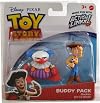 Disney Pixar Toy Story 3 Exclusive Action Links Mini Figure Buddy 2-Pack Chuckles & Hat Tip Woody