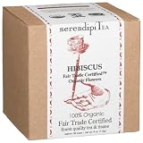 SerendipiTea Hibiscus Tisane, Organic, 4-Ounce Boxes (Pack of 2)