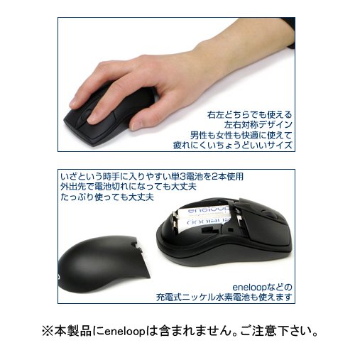 Cover image : FILCO Bluetoothレーザーマウス BT Mouse！「ビーティー マウス！」 ブラック BTLS800