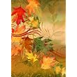 Autumn Aria Garden Flag