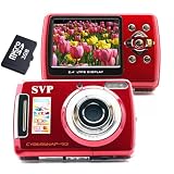 NEW 9.0 MP High Resolution Full-Motion Digital Red Video Camcorder / STILL CAMERA (2GB micro SD Included)