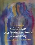 Ethical, Legal, And Professional Issues in Counseling