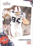 Aaron Schobel - Buffalo Bills - 2010 Score Football Card - NFL Trading Card in Screwdown Case