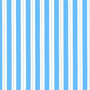 Crib Sheet Set - Flannel26917-1 - Blue & White Stripe - Made In USA