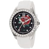 Ed Hardy Womens DV-WH Diva White Watch