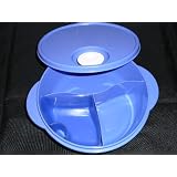 Tupperware Crystalwave Lunch Dish. Purple Blue by Tupperware