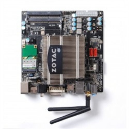 Zotac Motherboard Ionitx-S-E Intel Atom D525 Nm10 Ion Sata Hdmi Dvi Usb Mini-Itx Retail