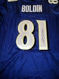 Baltimore Ravens Anquan Boldin Autographed / Signed Football Jersey
