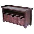 Storage Bench - Antique Walnut