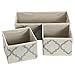 Ollieroo Non-Woven Foldable Storage Drawer Closet Dresser Organizer Bins 6 Pieces Set