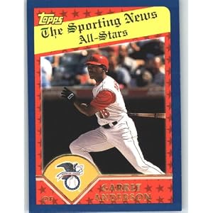Buy 2003 Topps # 362 Garret Anderson AS Anaheim Angels Baseball Card In Protective Screwdown Case
