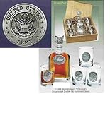 Army Capitol Decanter Boxed Set