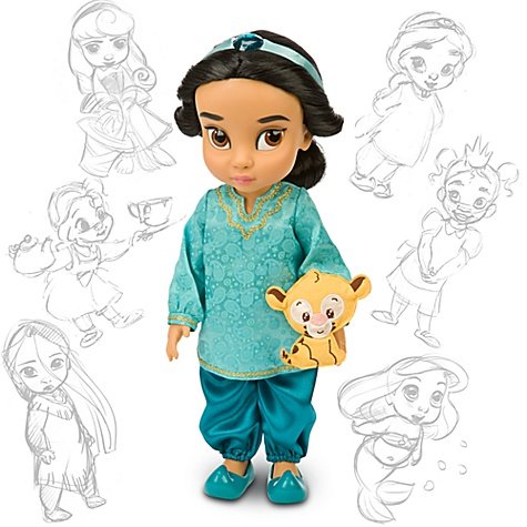 disney jasmine-Disney Princess Animators Collection 16 Inch Doll Figure Jasmine Images