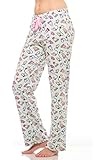 Alki'i Women's Winter Fleece Lounge Pajama Bottom Pants