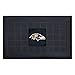 FANMATS 11432 Baltimore Ravens Heavy Duty Vinyl Medallion Outdoor Door Mat - 19.5in. x 31in.