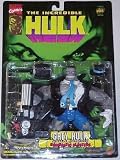 51gwvxTpqqL. SL160  The Incredible Battle Damaged Hulk Grey Hulk Action Figure