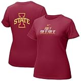 Nike Iowa State Cyclones Red Ladies Uniform T-shirt
