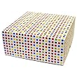 Polka Dots - Set of 4 Two Piece Gift Boxes (8" x 8" x 3.5")