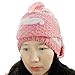 eYourlife2012 Women's Beard Mustache Knitted Striped PHat Hip Hop Beanie Cap